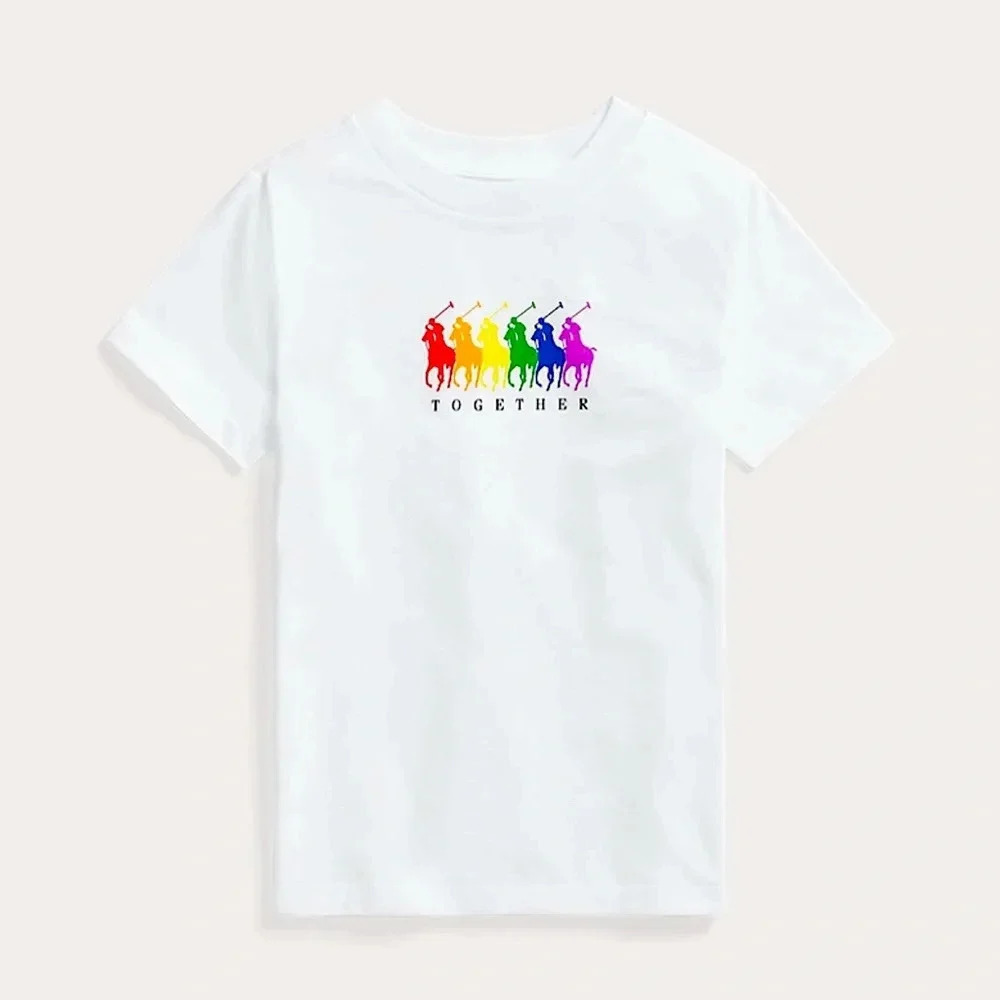 Ralph Lauren 24 Months Pride Jersey Cotton Tee